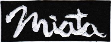 Mazda Miata #WTB Car Company Racing Emblem Patch