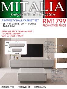 Quality Tv Cabinet + Coffee Table Set 