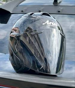 Helmet Arai Full Black + Visor Fully Smoke