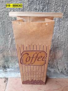 Coffee Paper Printed 250g Bag with Tin Tie