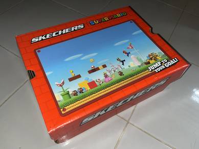 Skechers Men Nintendo Super Mario Street UNO Shoes