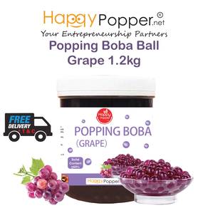 Popping Boba Pearl Coating Juice Ball 1.2kg Grape