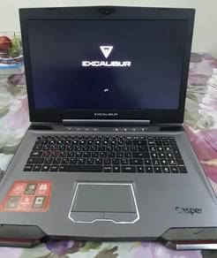 Excalibur G850 i7 16GB GTX 1050 gaming laptop