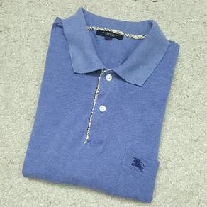 Burberry Blue Polo T-shirt