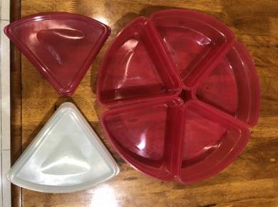 Red Cookies Container x 5 pcs