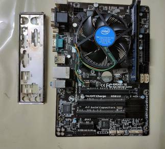 Gigabyte motherboard GA-H81M-S2PV i3-4150 ddr3 8gb