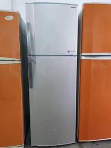 Silver 2 Doors Refrigerator Peti Sejuk Sharp Recon