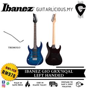Ibanez GIO GRX70QAL Electric Guitar Left Blueburst
