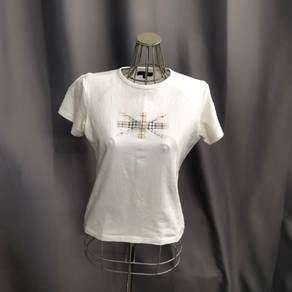 Burberry British Flag Haymarket Signature White