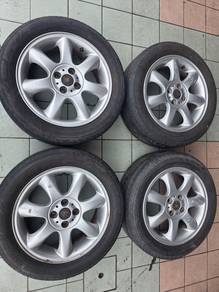 16 inch sport rim mini cooper pcd100 R53 r56 myvi