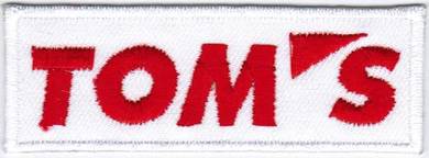 Toyota TOM'S RED #TW Performance Car Badge Patch