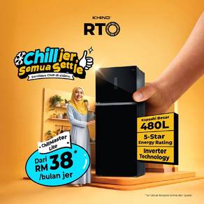 Ansuran Fridge 480L Peti Sejuk Khind JB