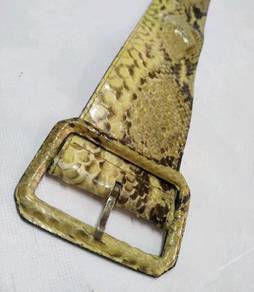 GENUINE PYTHON SNAKE Skin WOMEN BELT