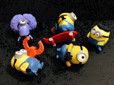 2013 McDonalds Minions Collectible Toys