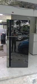 Hitachi 2d fridge refrigerator peti sejuk peti ais