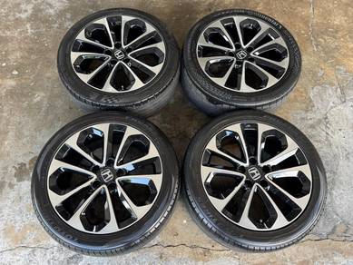 Rim second 18 accord ori siap tayar civic accord