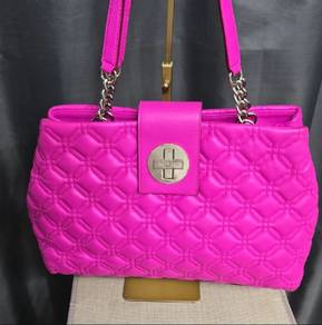 Kate Spade Pink Quilted Shoulder Bag