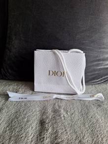 Mini original Dior paper bag + ribbon