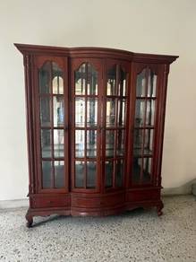 Wood Display Cabinet