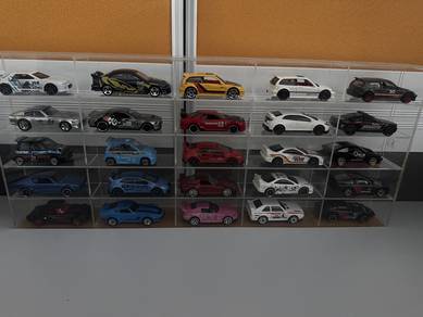 Hotwheels Loose with Acrylic display box