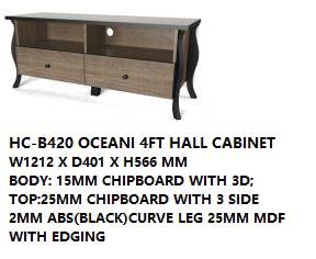 OCEANI SERIES 4FT Tv Cabinet
