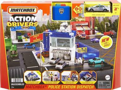 Matchbox Action Drivers Police Station Dispatch