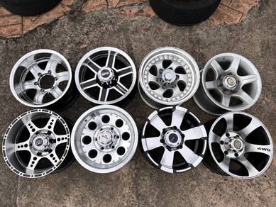4X4 Sport Rim 15inch 16InchOFFER Clearance 4X4 Rim