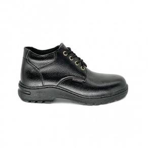 Safe Shoe Black Hammer Men Ankle Lace BH2336 Black