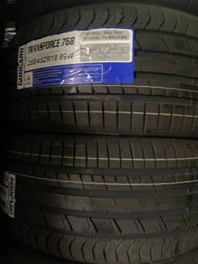 New tyre 255/45/18 Goddard Transforce 768 yr 2024