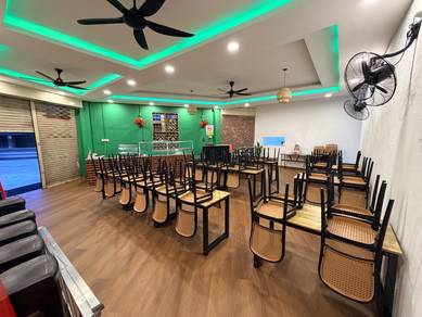 Bisnes Kedai makan unit kedai cornerlot