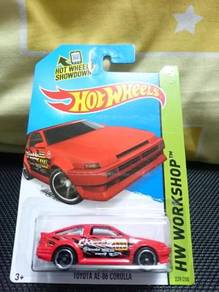 Hotwheels Toyota AE86 corolla Trueno not Tomica