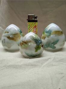 Birdfeed Ceramic White House Mountain 2-CBF303