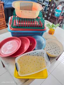 Raga bakul plastik Tray Hidangan minuman