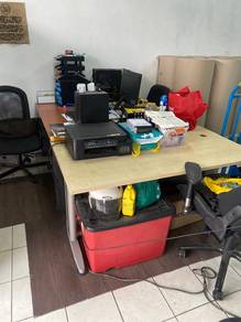 meja office & kerusi office