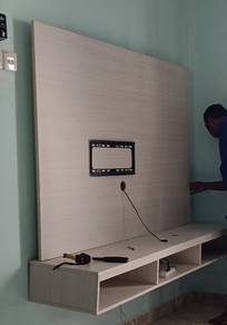 Floating TV Cabinet / Kabinet TV Gantung 