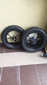 rim used nvx v1. (rim sahaja. tayar lame)