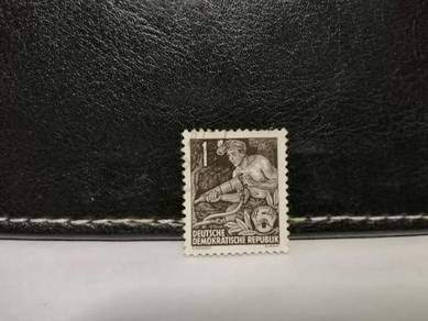 1953 Germany Stamp Mining Worker