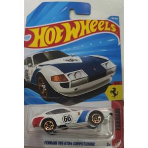HW Ferrari 365 GTB4 Competizione White blue #66