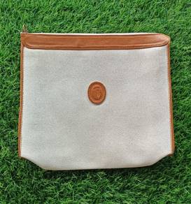 Trussardi Original leather clutch bag