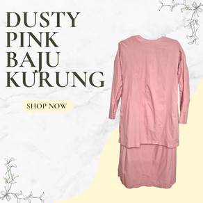 Dusty Pink Baju Kurung