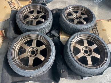 Te37v 18inch pcd114 9.5jj et12 r33 r34