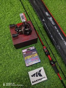 Kombo Set Rod +Reel +Tali 