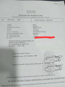 Residential Land in Mersing, JHR