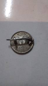 King George Silver Pin 1945