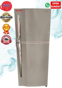 Fridge DOUBLE DOOR TOSHIBA GRAY COLOURE