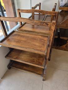 Display wooden rack