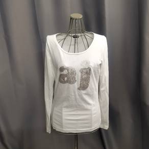 Armani Jeans sequin longsleeve top