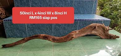Driftwood kayu panjang untuk tank 5kaki