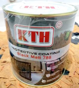 KTH Metal & Wood Black Matt 786 Paint-  (1 Liter)