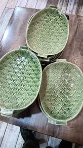 Oval Textured Plate